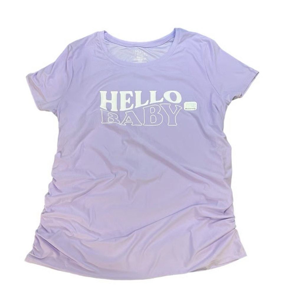 TIME AND TRU Women’s Maternity Graphic T-Shirt (New Without Tags)